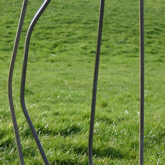 This photograph forms part of a larger series looking at broken fences